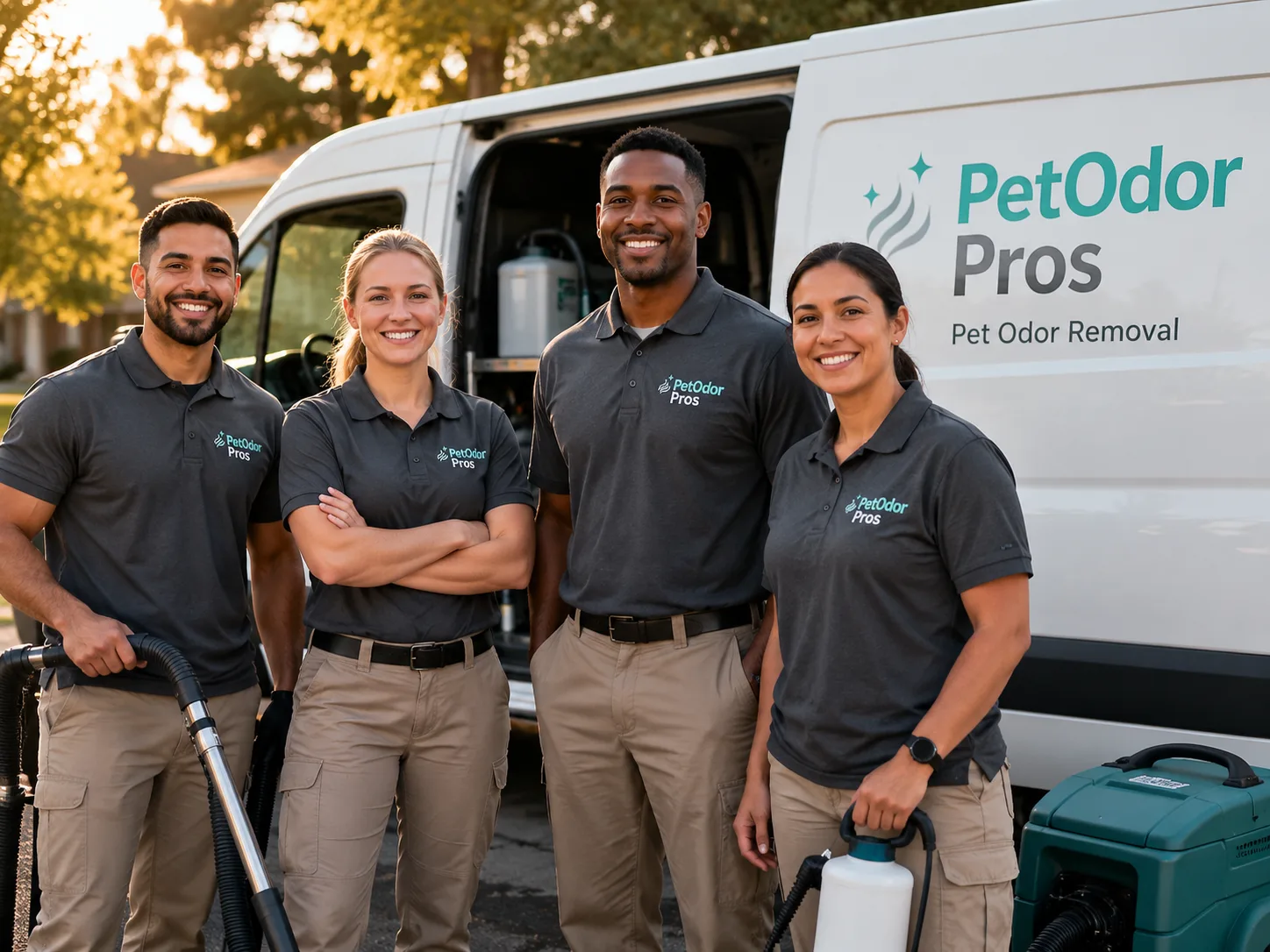 Pet Odor Removal team serving San Mateo, CA
